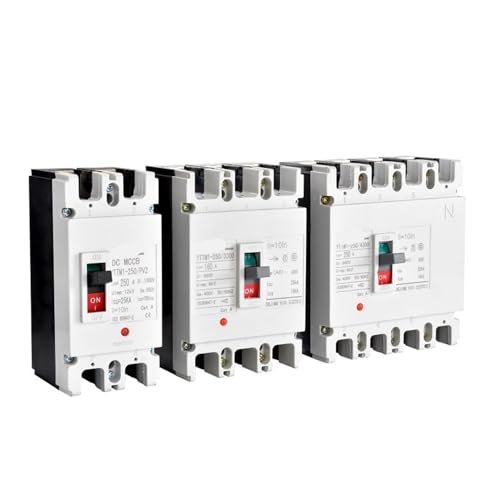 MCCB interruptor de caja moldeada trifásico 4P 160A 400V caja transparente 5