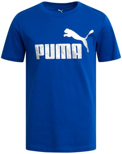 Image of PUMA Boys T-Shirts Athletic Crewneck Short Sleeve Tees (Sizes S-XL)