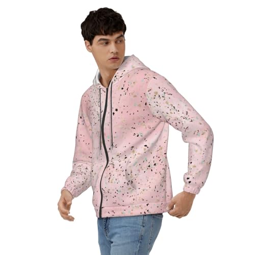 Men'S Thermal Full-Zip Hoodie With Pockets, Excellent Gift For Special Festivals