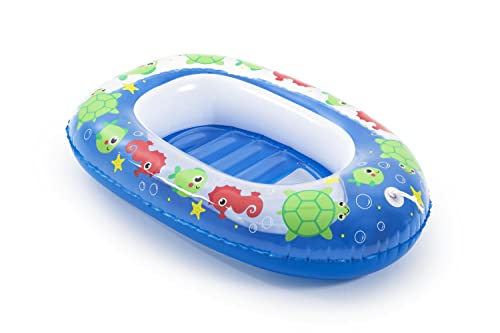 Bestway BW34037-20 aufblasbares Schlauchboot für Kinder Kiddie Raft, Sortiert 102 x 69 cm
