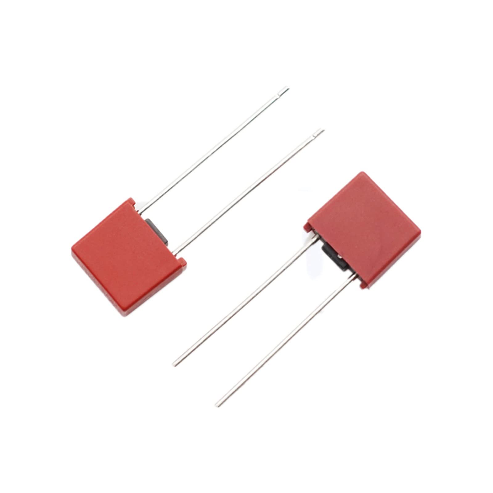 Fusibile quadrato rotondo T0.5A T0.8A T1A T2.5A T3.15A T4A T5A T6.3A T8A T10A 250V Scheda di alimentazione TV LCD in plastica Comunemente depuratore d'acqua(T8A,Square Fuse,10 Pcs)
