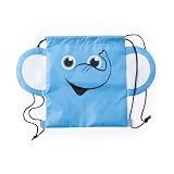 Deliex Mochila Infantil Elefante para Regalos de Niños en el Colegio, Día del Centro, Regalo Cumpleaños, Detalle de Navidad, Caga Tió de Nadal, Reyes Magos, Halloween
