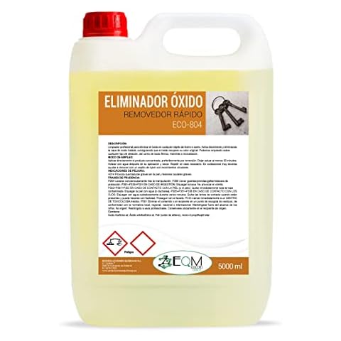 Eliminador de Óxido EQM SOLUCIONES QUIMICAS ECO-804 5L Cover