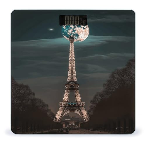Báscula Digital de Baño Full Moon Paris Torre Eiffel miniatura 1