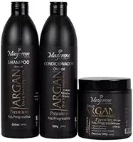 Kit Pós Progressiva Óleo De Argan Ouro Marroquino Premium 500 ML 3 Itens