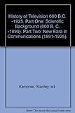  History of Television 600 B.C. -1925. Part One: Scientific Background (600 B. C. -1890). Part Two: New Eara in Communications (1891-1925).
