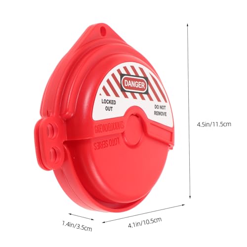 Verrou de robinet à disque iplusmile ajustable pour vannes et sécurité industrielle x3