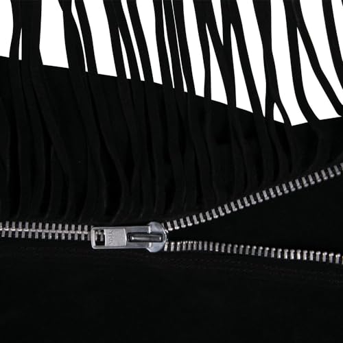 Schneiders Adult Suede Western Chaps with Fringe | Perfect for Horse Shows & Equestrian Style4