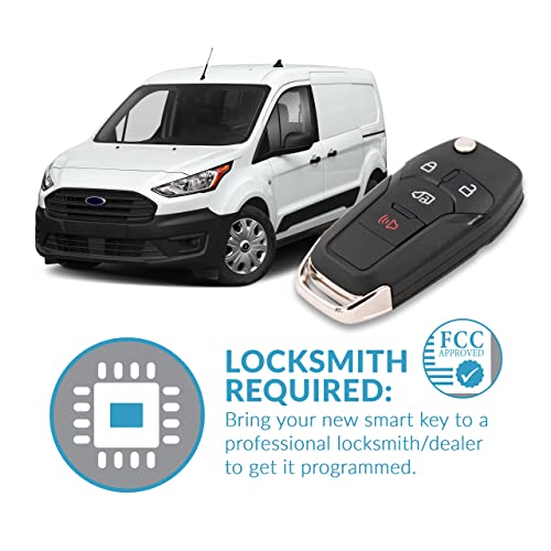 Llave remota para Ford Transit: soluciona la pérdida de mandos con este pack de 2 Keyless2Go 5