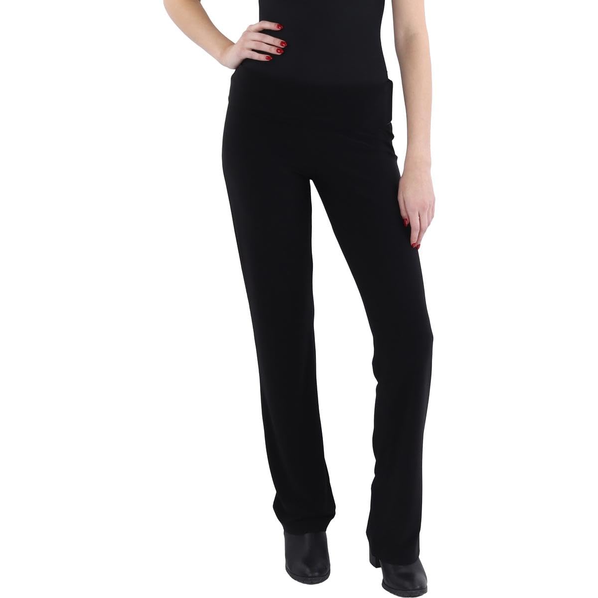 Norma Kamali Women's Black Kamalikulture Pant, Medium
