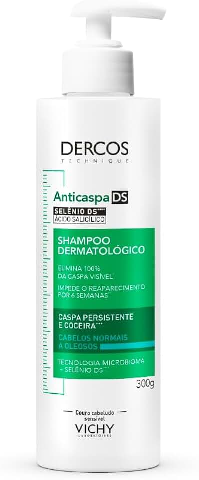 Vichy, Dercos Shampoo Anticaspa para Cabelos Normais a Oleosos