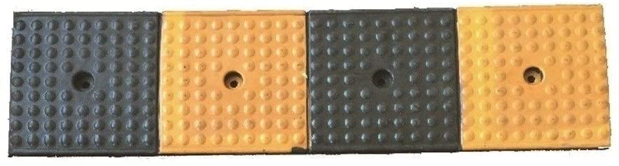 Rampe de seuil 100x25x4cm pour fauteuil roulant et scooter