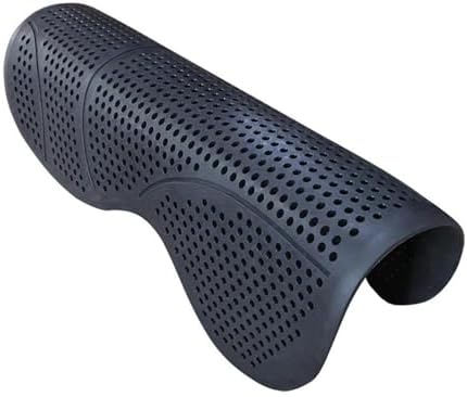 DYNWAVE Silicone Gel Saddle Pad with Ventilation, Washable Non Slip Western/English Riding Saddle Pad for Horses, Black - 5