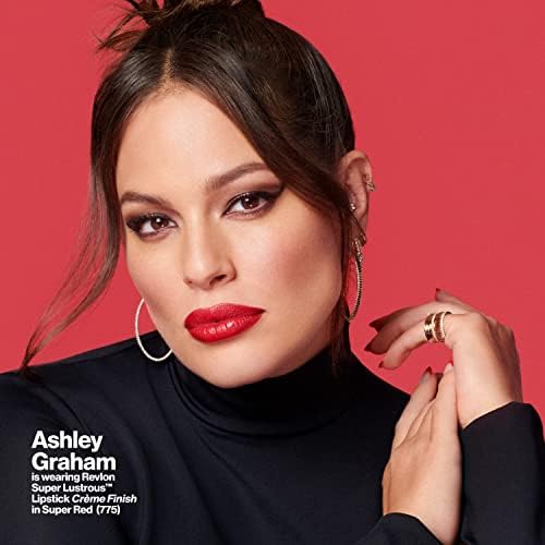 Revlon Super Lustrous Lipstick, High Impact Lipcolor with Moisturizing Creamy Formula, Infused with Vitamin E and Avocado Oil in Plum / Berry Pearl, Violet Frenzy (027)