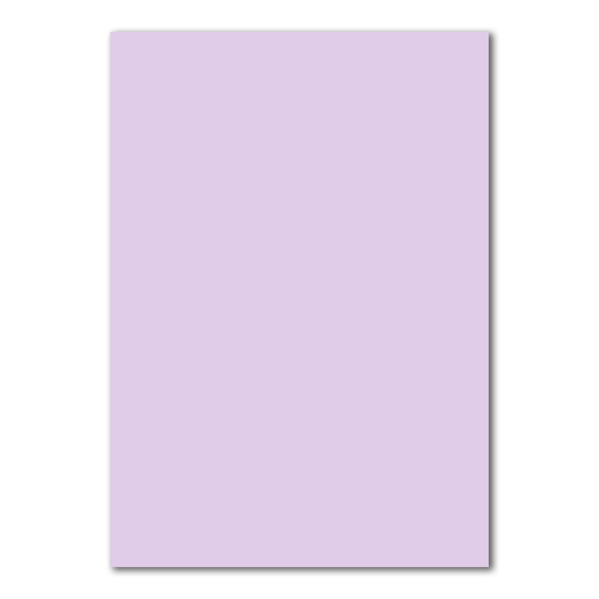 FarbenFroh by Gustav Neuser 25 x A4 Writing Paper Sets with DIN Long Envelopes, Wet Seal, Lilac, Matte Writing Paper with Envelopes - Image 3