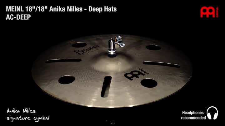 Amazon.co.jp: MEINL Cymbals マイネル スタックシンバル Anika Nilles 