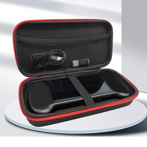LICAEVEY Hard Carrying Case for RG556 RG557 Handheld Game Console, Storage Holder EVA Bag, Portable Game Console Accessories All in One Travel Storage Case - Thumbnail 2