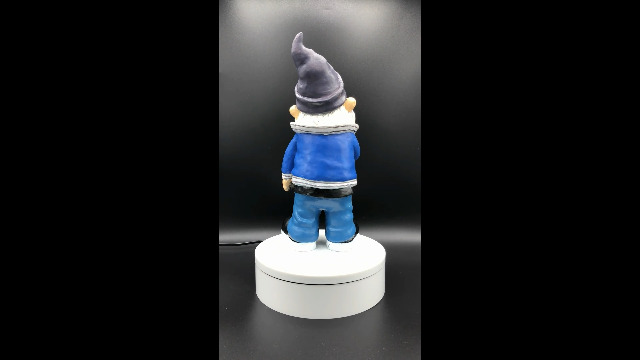 SEWAS Gartenzwerg 'Meister Joka' – Handbemalte Kunstharz-Figur, Wetterfest, 23 Cm Hoch