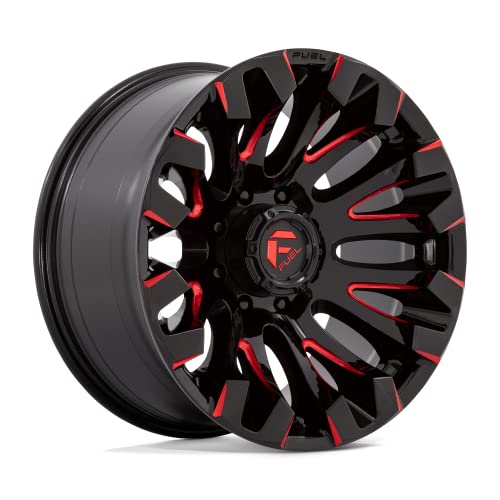 D829 20X10 8X180 G-BLK MILL-RD -18MM Custom Wheel