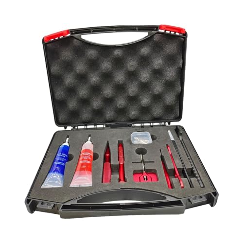 Reel Repair Fishing Reel Bearing Tool Cleaning Brush Multi Use Fishing Dismantling Tool Set for Greasing Oiling Tuning Parts