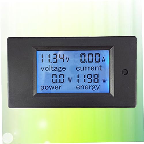 Compteur électrique 20a avec alarme de rétroéclairage et mesure puissance DC