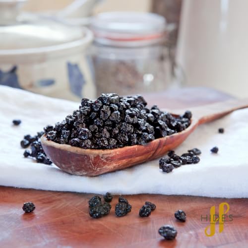 Hides Fine Foods - Dried Sweetened Blueberries 1kg - Suitable for Vegetarians - Baking - Granola - Breakfast - Muffins - Snacking - Desserts -Great Source of Vitamins - High in Fibre.