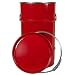 Produktbild Deckelfass/zylindrisch 60 Liter Fass rot