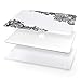 Batianda New MacBook 12-inch Lace Pattern Matte Hard Cover Case for Apple MacBook 12 inch Retina Model:A1534
