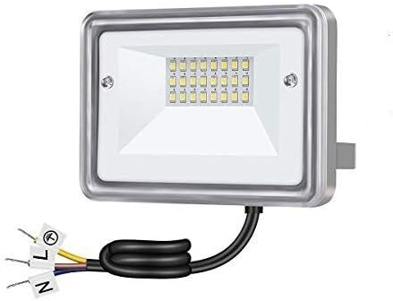 10W LED Flood Light, STASUN 950lm Outdoor Security Lights, 100W Equivalent. 6000K Daylight, IP66 Waterproof, Great for Yard, Driveway, Garden