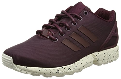 adidas ZX Flux, Baskets Basses Mixte Adulte, Rouge (Maroon/Maroon/Chalk White), 39 1/3 EU