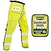 Forester Chainsaw Safety Chaps with Pocket, Apron Style (Regular 37", Safety Green)