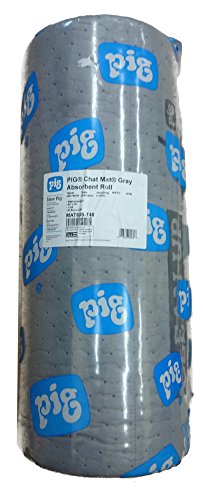 Absorbent Roll,Universal,Gray,75 ft.L