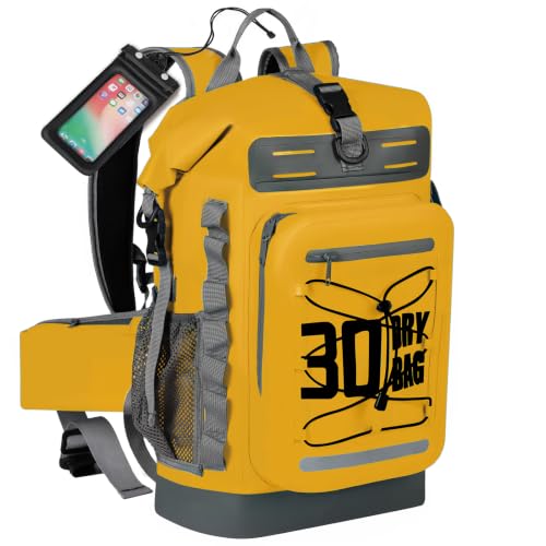 Image of MORXPLOR Dry Bag Waterproof,5L /10L /20L /30L /40L /55L Roll Top Dry Bag Backpack with WaterProof Phone Case for Swim,Kayak