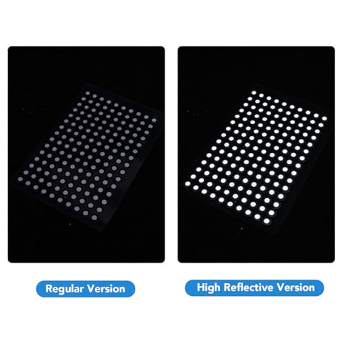 6,0 Mm 3D -Scanmarkierungen für 3D -Scanner, 1200 PCs 3D -Tracking -Punkt -Referenzpunktmarkierungen für 3D -Scan- und Optische Verfolgung, Diffuse Reflexionsmarker für 3D