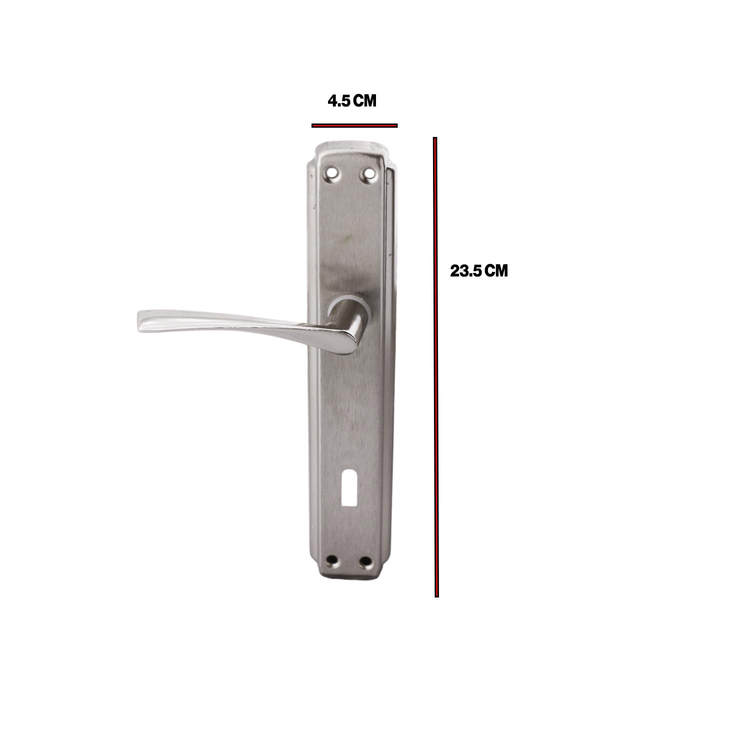 Oda Kapı Kolu (5 Takım) + Wc Banyo Kapı Kolu (2 Takım) Sağa Sola Uygun Tuvalet Kapı Kolu Seti