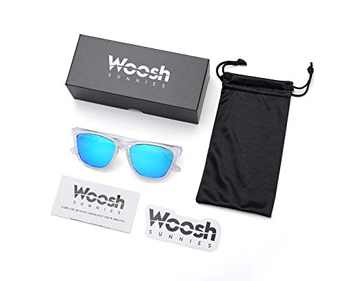 Image of Woosh Polarized Lightweight Sunglasses for Men and Women -Unisex Sunnies for Fishing Beach Running Sports and Outdoors