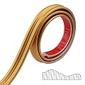 Flexible Wall Molding Trim Self Adhesive, 10 Feet Peel and Stick Tile Trim Molding Ceiling Border, Waterproof Wall Trim, Door, Tile Edge, Cabinet, Mirror Frame, Baseboard and DIY Home Décor