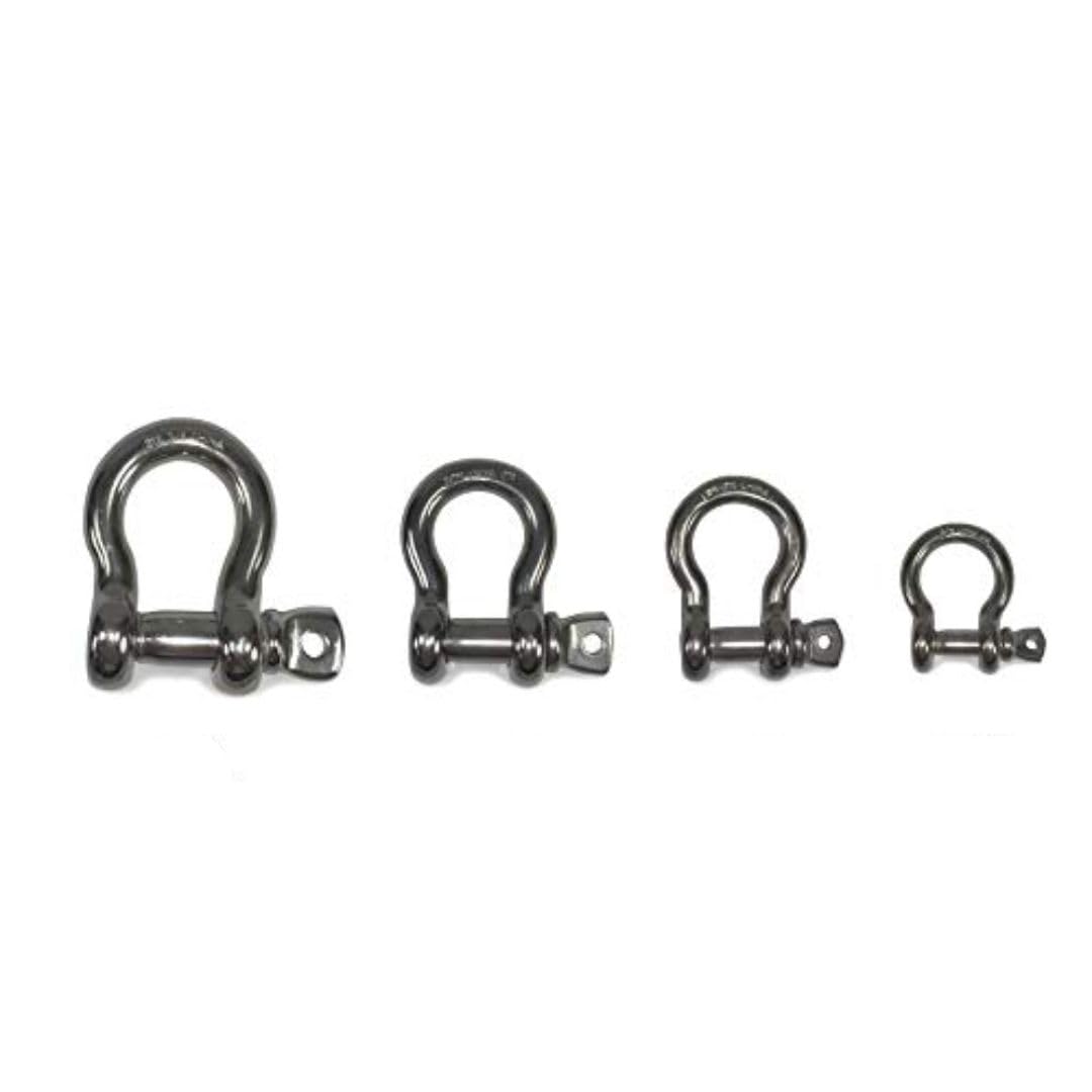 T-316 Stainless Steel Bow Shackle Marine Grade 3/16