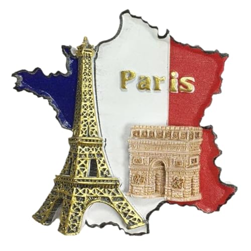 demaxiyad Imanes de, Imanes de Edificios de Francia para Pizarra Blanca | Decoración magnética para el hogar, Oficina, Escuela, Pizarra Blanca, Armario de Cocina, Dormitorio