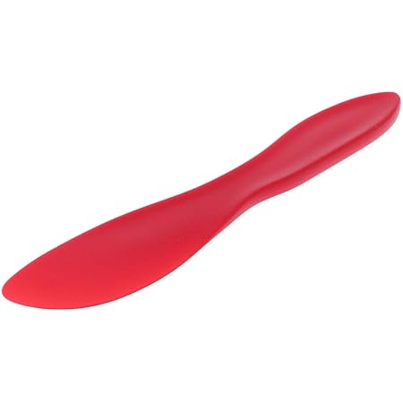 Koekenpannetje met ei-spatel rood