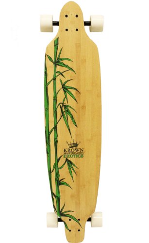 Krown Krex 2 Bamboo Freestyle Complete Longboard, 9.25X41-Inch #TOP6