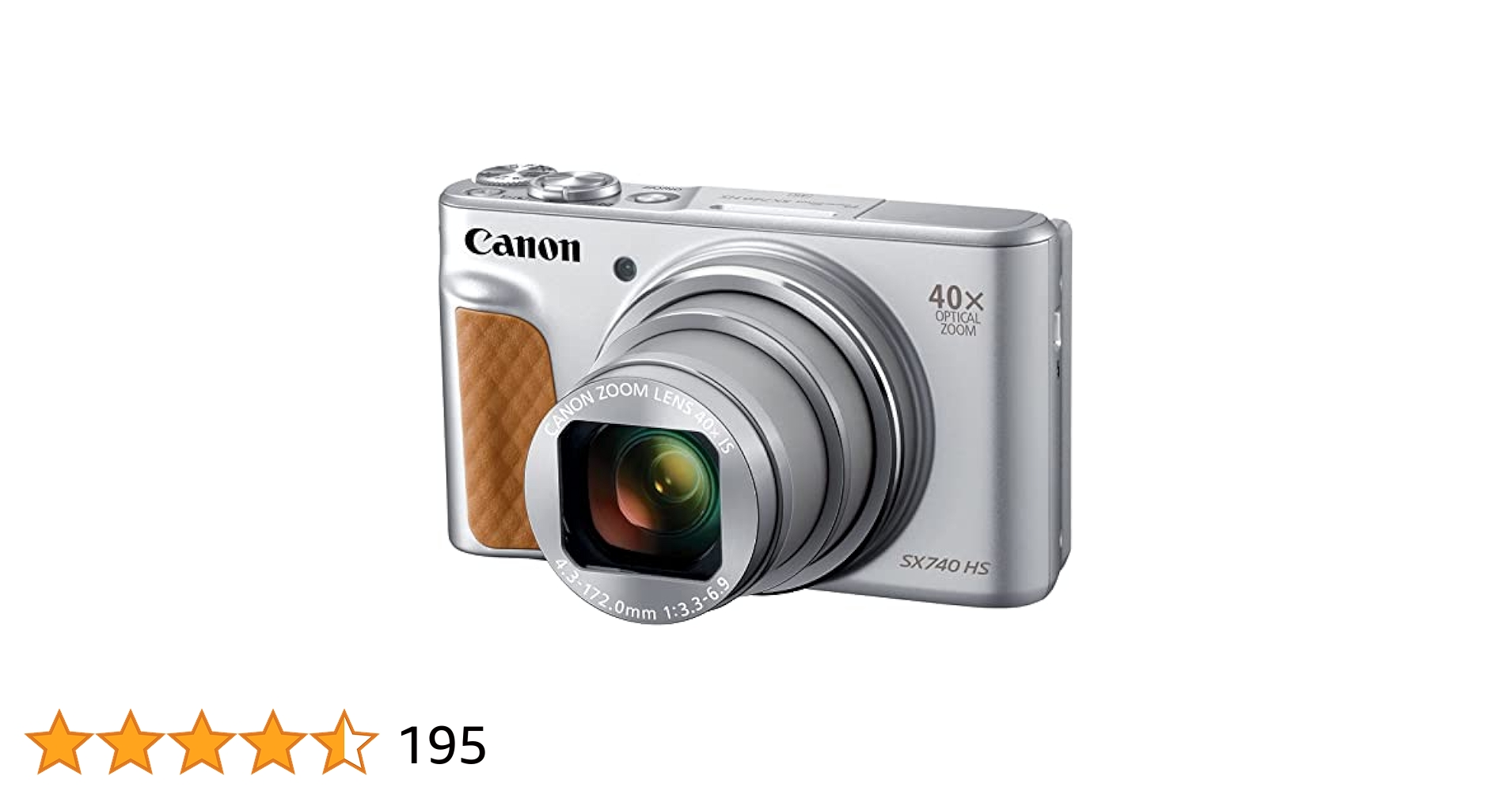 PowerShot SX740 HS キャノン シルバー 動作未確認