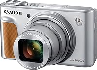 Canon - Powershot SX740 - Appareil Photo Numérique Compact - Argent 2956C002