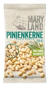 Maryland Pinienkerne Packung – Pinienkerne naturbelassen, vegan, frei von künstlichen Aromen, ohne Zusatzstoffe
