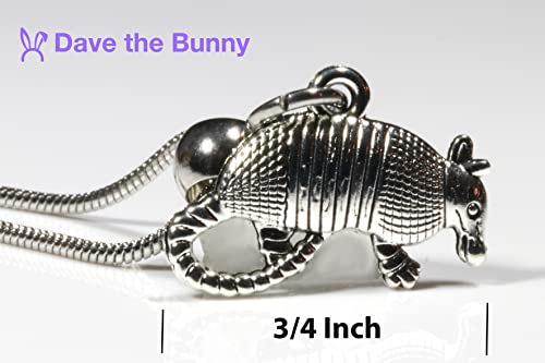 Image of Dave The Bunny Armadillo Charm Jewelry