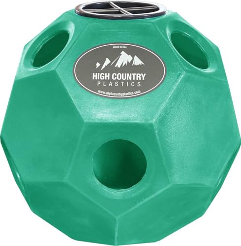 High Country Plastics Hay Play Ball Green