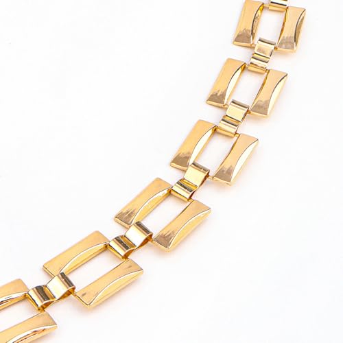 Women Trendy Waist Chain Belt Metal Western Country Cowgirl Y2k Chain Belt for Dress Jeans4