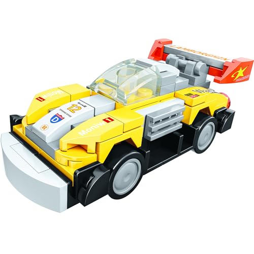 Image of 8-in-1 Super Racing Car Pioneer (99 Pieces) | Learn About Speed | Building Block Set for Kids Age 6+ | STEM Educational Toy | Build, Collect & Create Mega Robot | Science & Learning Toy