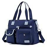 💝 Dimensiones perfectas:42*19*32 cm. Los bolsos para mujer tienen once bolsillos, incluidos 4 bolsillos delanteros; 2 bolsillos laterales; 1 bolsillo antirrobo en la espalda; 1 compartimento principal grande con 3 bolsillos interiores.