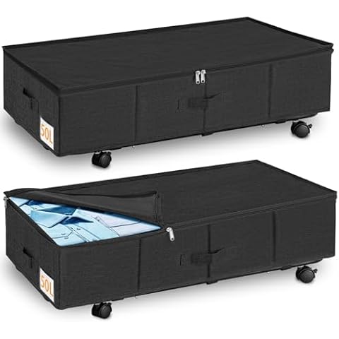 JUPELI Organiseur de rangement sous le lit Cover